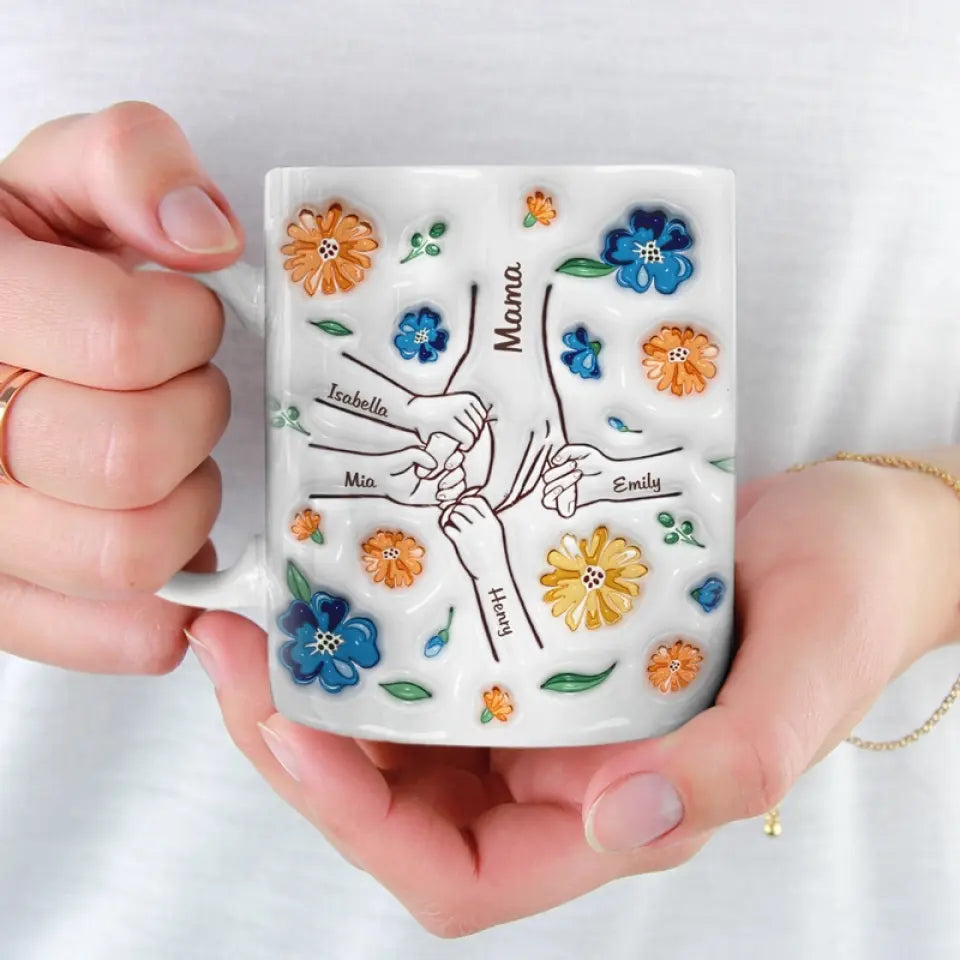 3D Personalized Family Mug