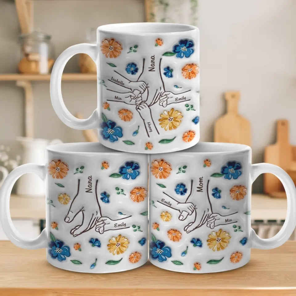 3D Personalized Family Mug
