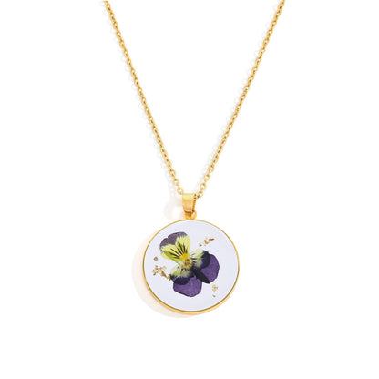 Collar de flores del mes de nacimiento